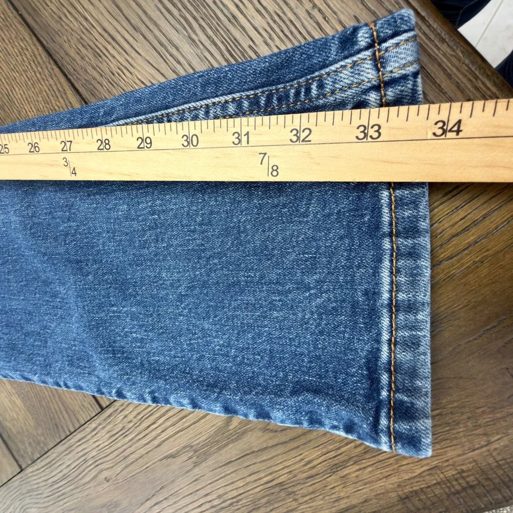 Levis‎ 511 Slim Fit Mens Jeans 34x34 Medium Wash Blue Denim WaterLess 04511-1390